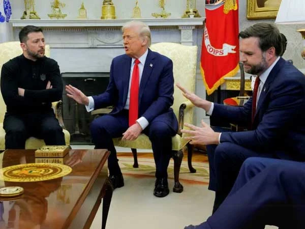 يعتذر Zilnski لترامب عن الكلمات المريرة في البيت الأبيض ، وفد الولايات المتحدة