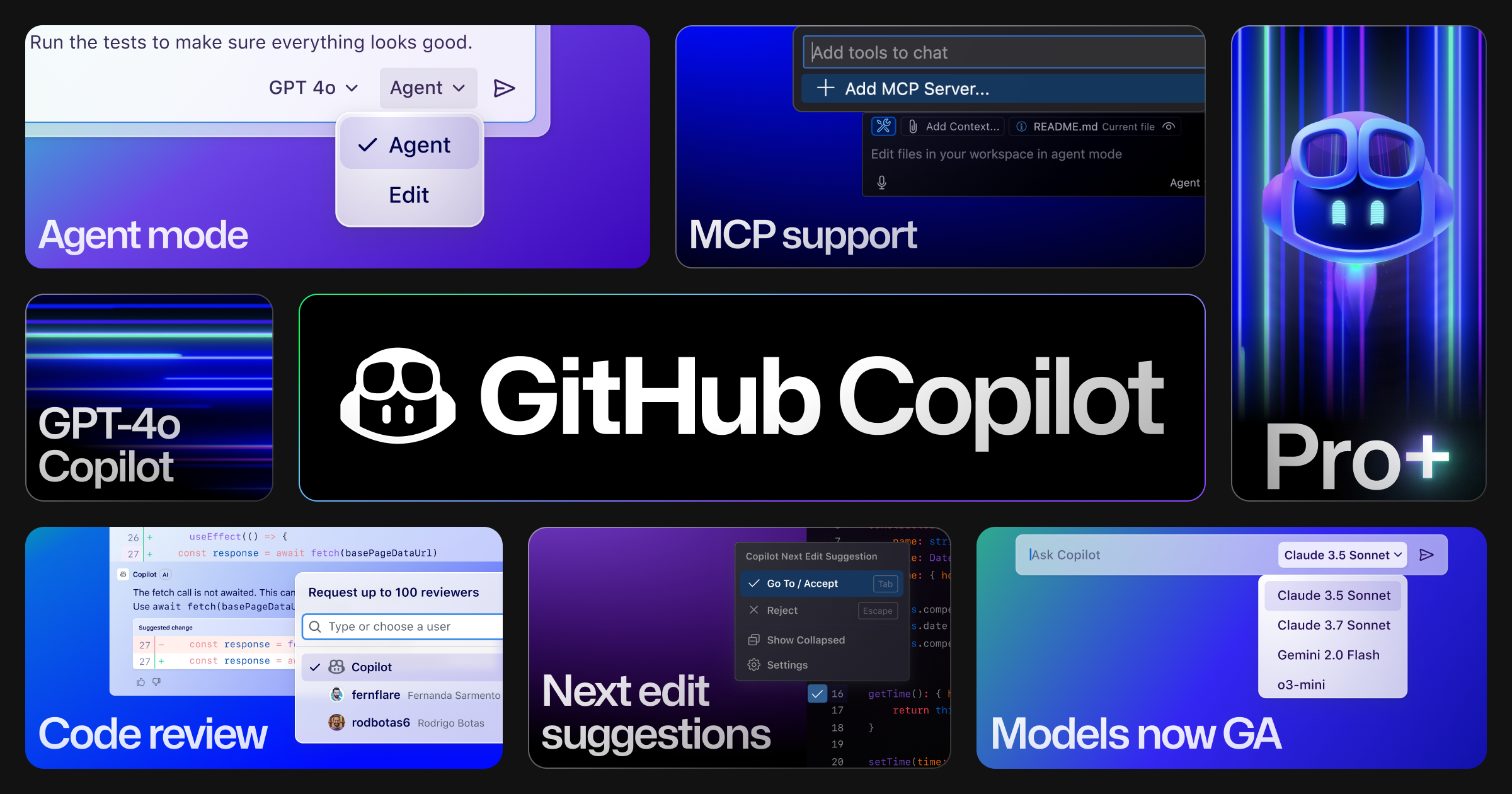 الترميز المليء بالحيوية مع Github Copilot: وضع الوكيل ودعم MCP يتم طرحهم إلى جميع مستخدمي VS Code