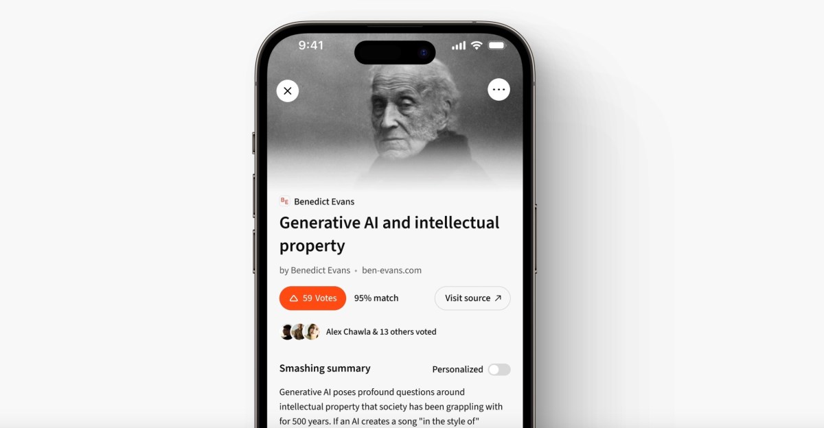 Smashing ، تطبيق Caration App من قبل مؤسس GoodReads ، يغلق