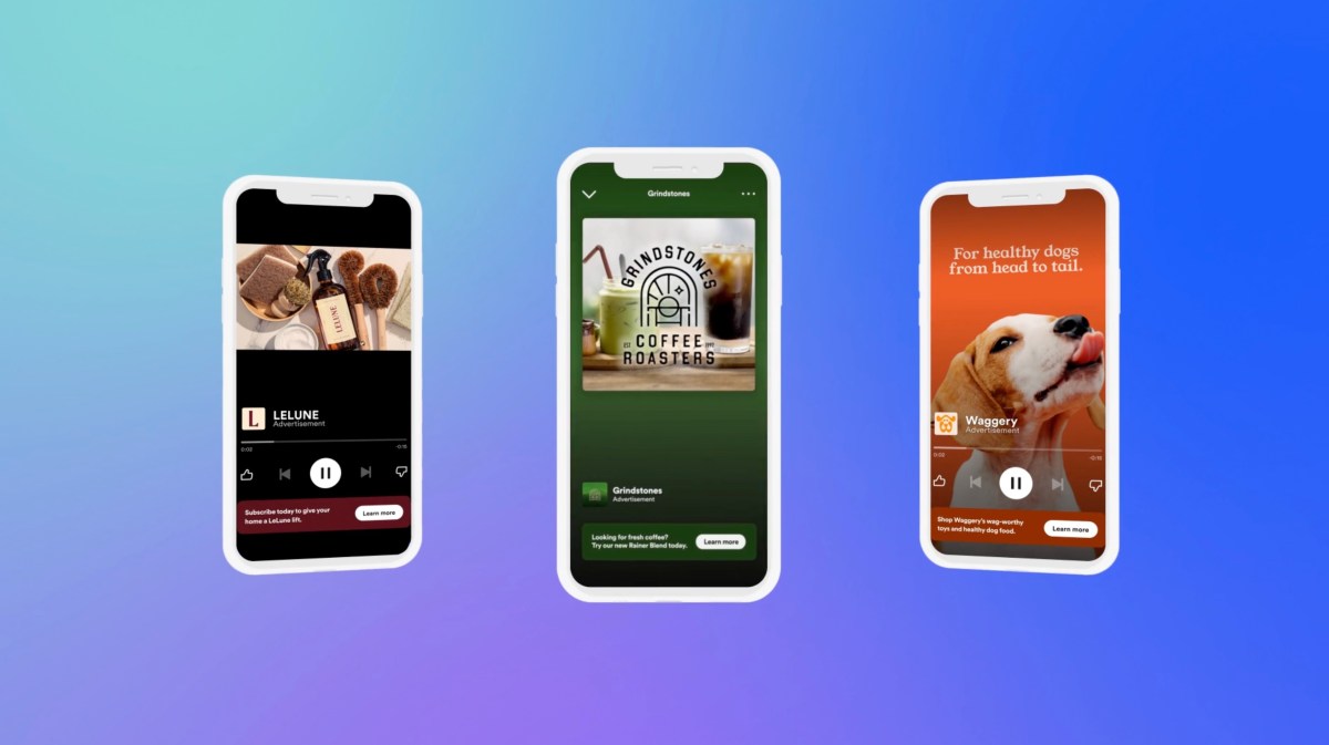 Spotify لاول مرة إعلانات Gen AI ، شراء إعلانات برمجية