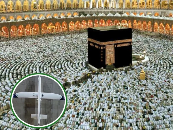 نشرت المملكة العربية السعودية طائرات بدون طيار لصالح الحجاج الأكثر صرامة وغير القانوني في المملكة العربية السعودية