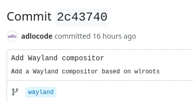 XFCE’s XFWM4 يندمج رمز الملحمة Wayland على أساس wlroots
