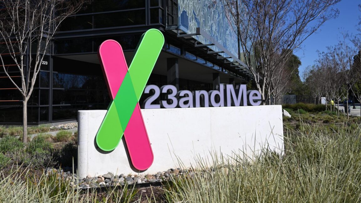 شركة التكنولوجيا الحيوية Regeneron لشراء إفلاس 23andme مقابل 256 مليون دولار
