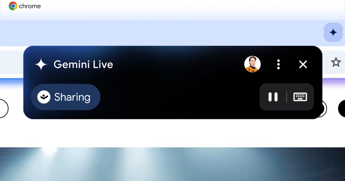 Gemini (Live) القادمة إلى Google Chrome لنظام التشغيل Mac و Windows