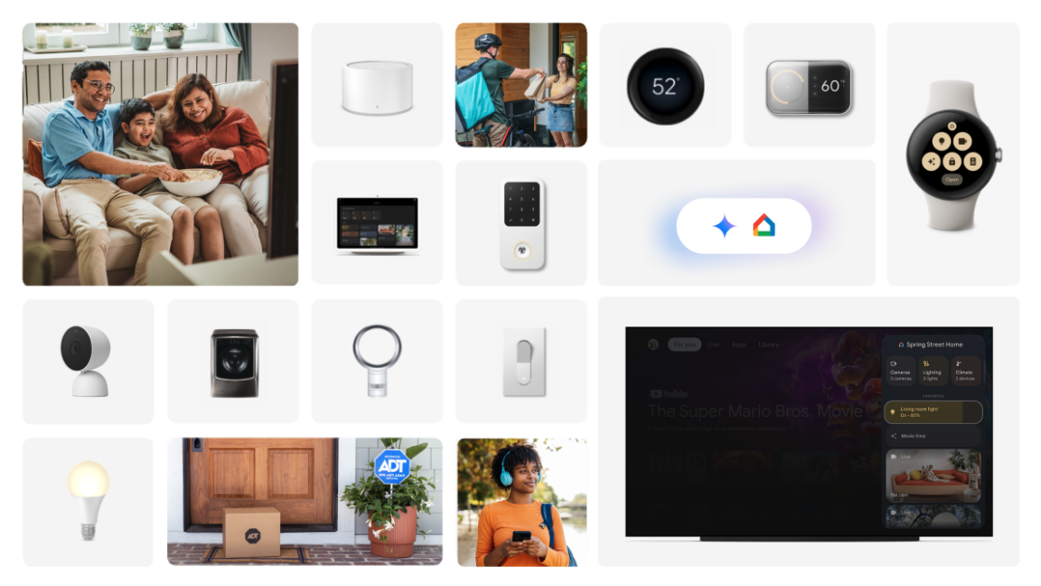 يحصل Google Home