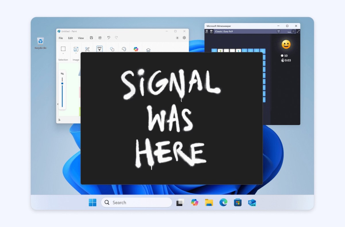 يمنع تحديث Windows الجديد للإشارة النظام من التقاط لقطات الدردشة