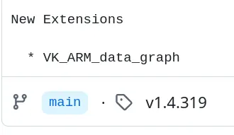 Vulkan 1.4.319 تم نشره مع امتداد رسم بياني جديد