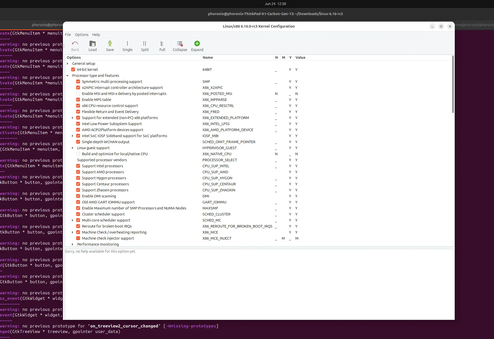 تم نقل GCONFIG من Linux Kernel أخيرًا من GTK2 إلى GTK3