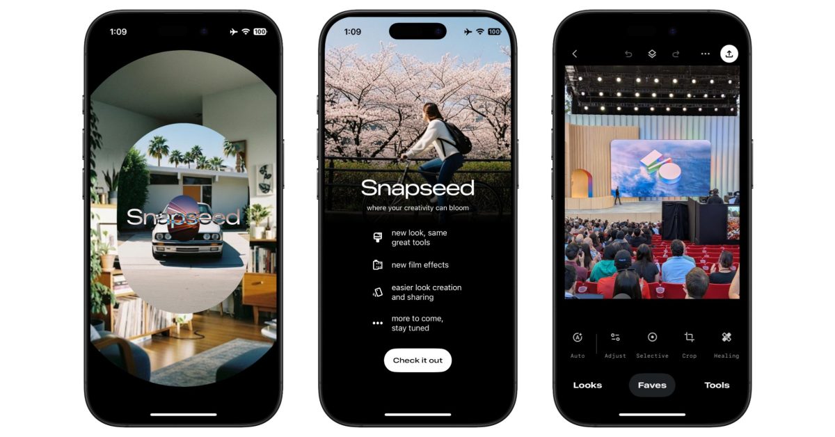 من المثير للدهشة أن Google تعيد Snapseed مع تحديث 3.0 الرئيسي