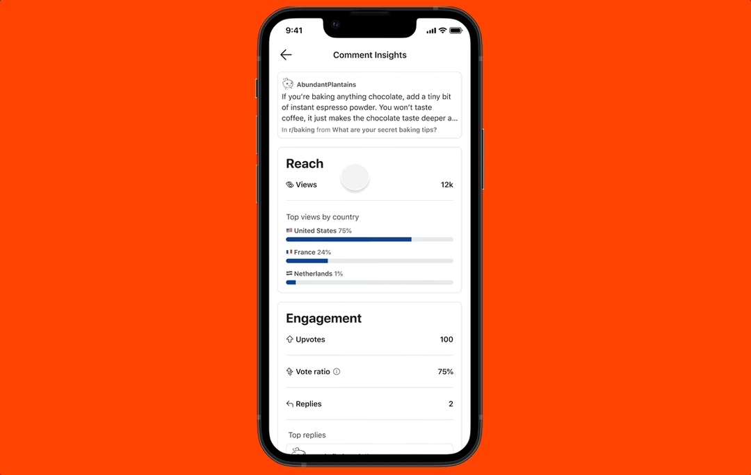 يضيف Reddit تحليلات ومسودات للتعليقات