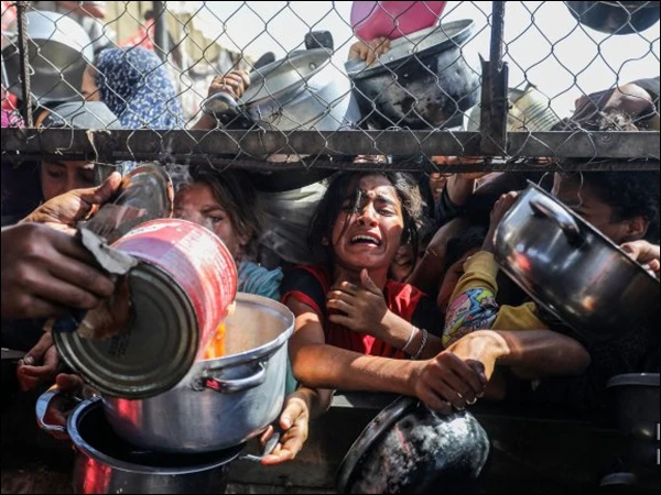 100 ٪ من السكان في غزة معرضة لخطر المجاعة ، الجوع الفلسطيني قريب
