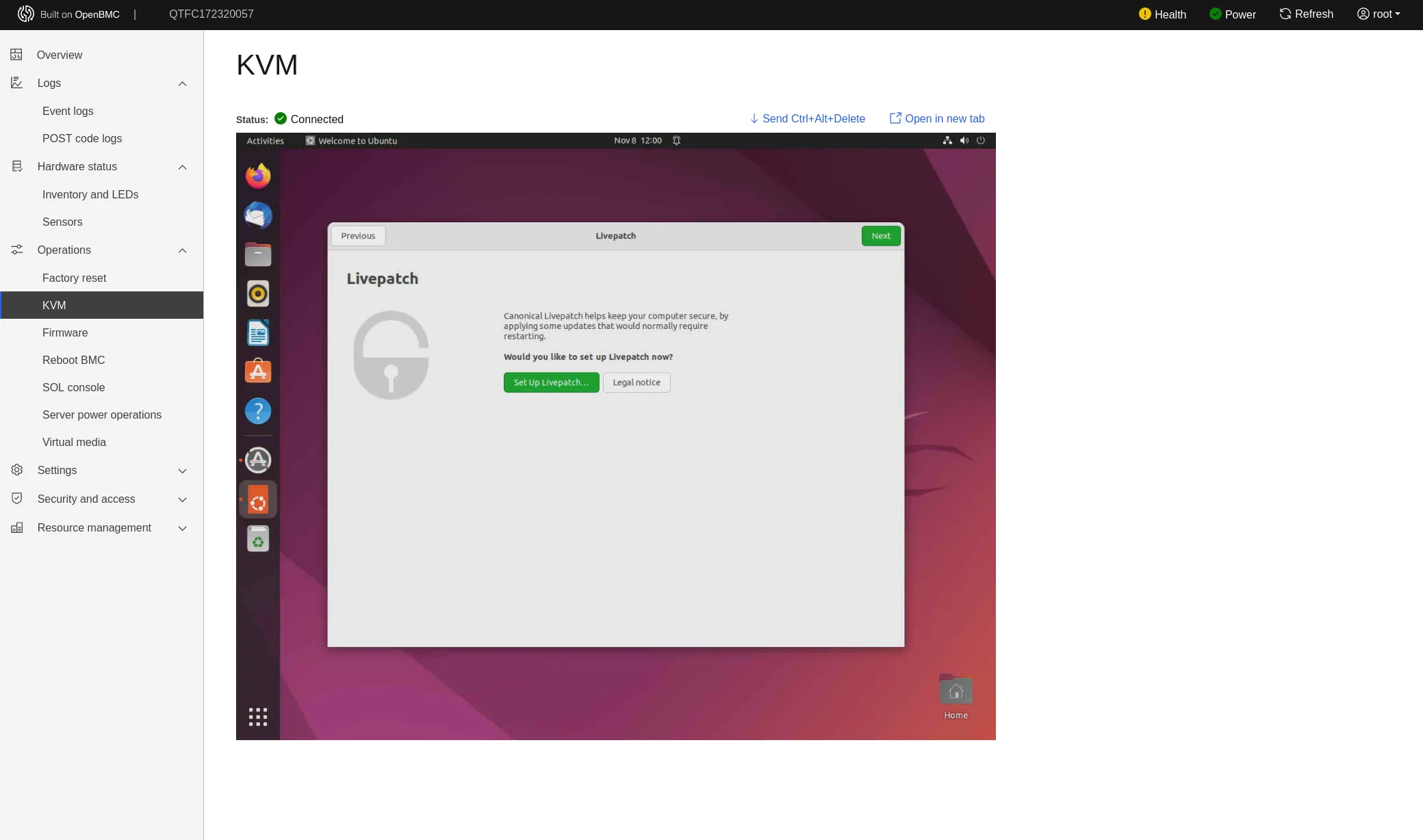 OpenBMC 2.18 تم إصداره مع العديد من منافذ اللوحة الأم المنبع