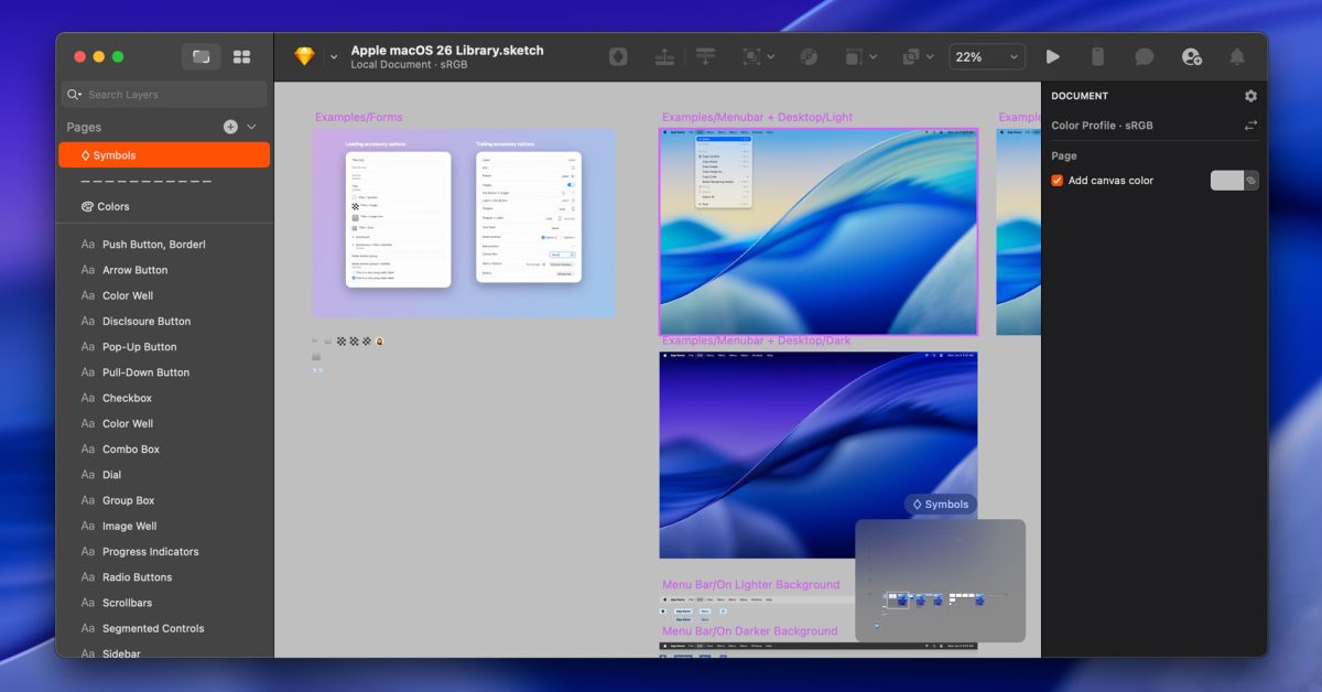تقوم Apple بتحديث موارد تصميم iOS 26 ، iPados 26 ، MacOS 26