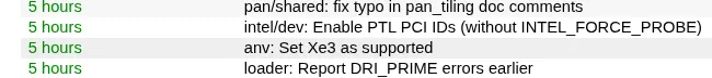 تم إصدار MESA 25.1.6 مع ممكّن Intel XE3 Panther Lake Graphics افتراضيًا