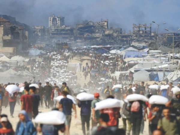 115 هجمات إسرائيلية فلسطينية تقف في غزة
