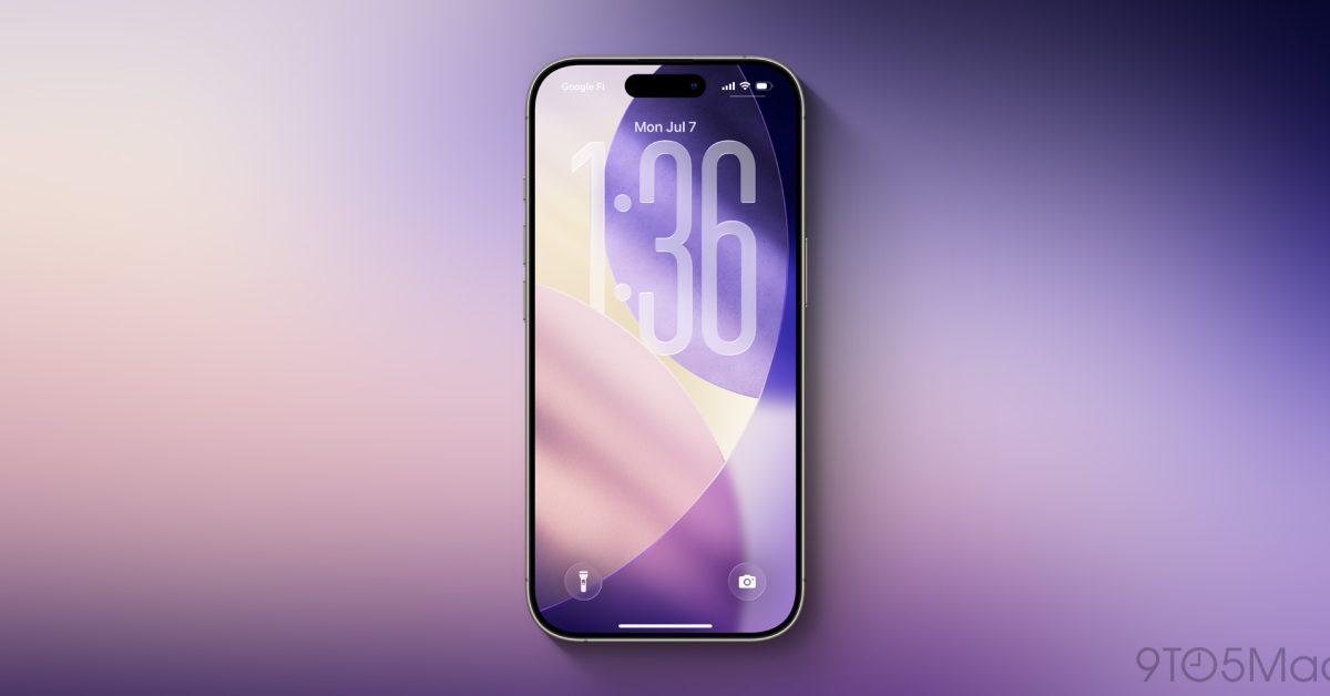 يضيف iOS 26 Beta 3 خيارات ألوان جديدة لخلفية iPhone الافتراضية